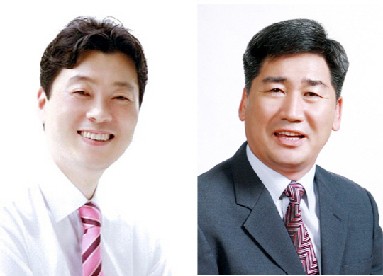 서동욱(왼쪽) 김성일
