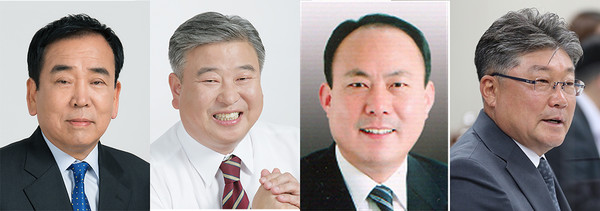 사진 왼쪽부터 김준성, 강종만, 이동권, 장세일.