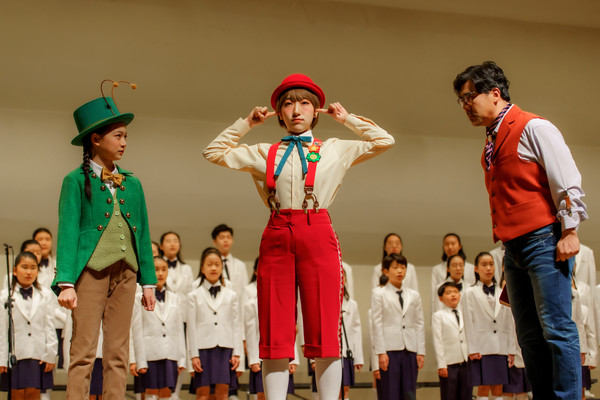 광주시립소년소녀합창단 영어오페라 ‘피노키오’  공연 모습.